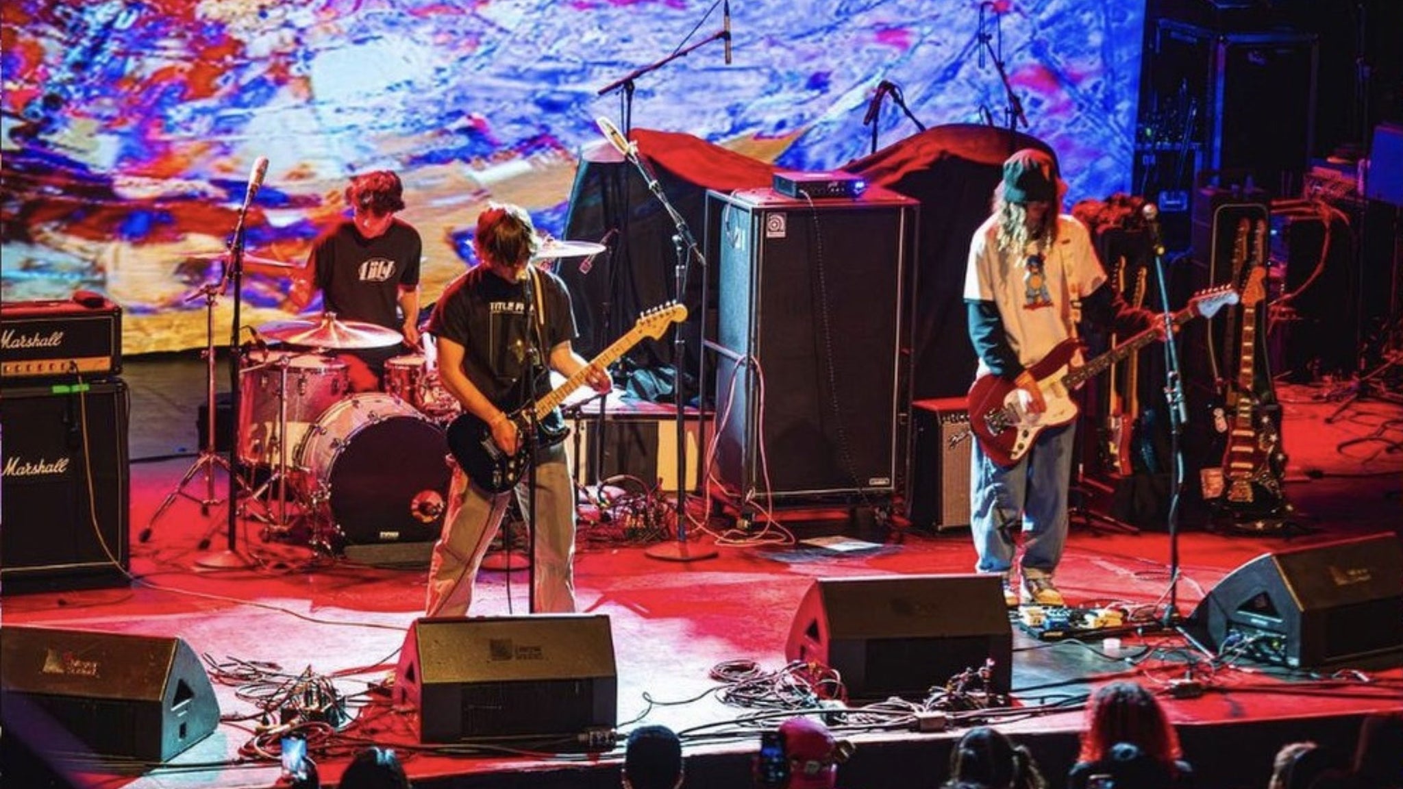 Movements performing live on stage